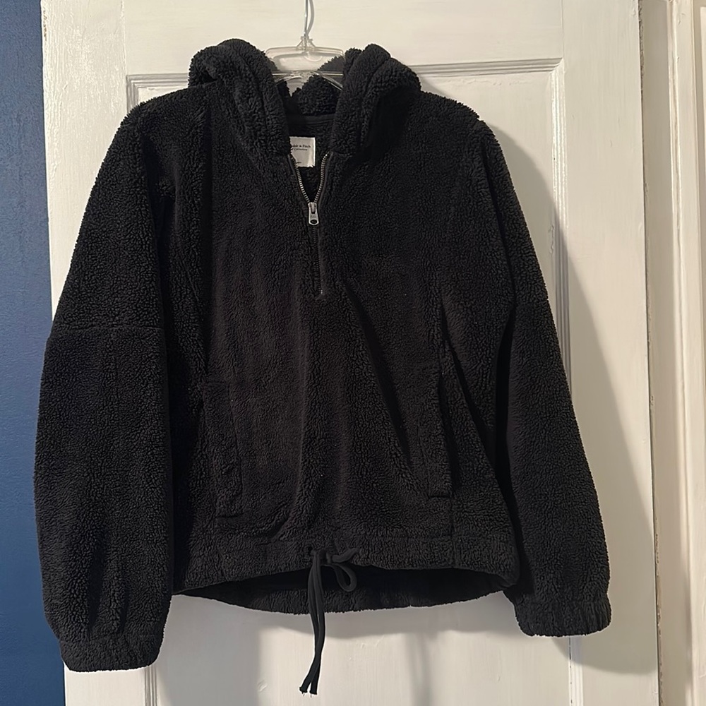 Abercrombie and Fitch Sherpa hoodie